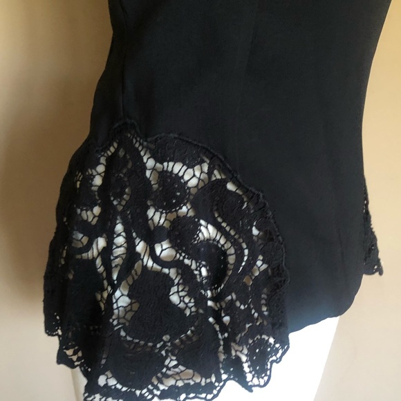 Peplum blouse w lace sides - Picture 7 of 8